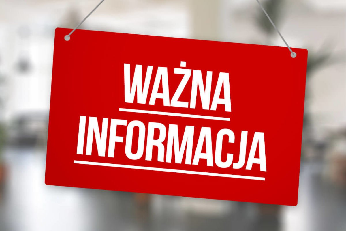 Komunikat Państwowego Powiatowego Inspektora Sanitarnego w Płońsku